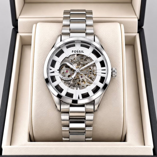 AMAZING OPEN BACK
METAL MEN'S WATCH