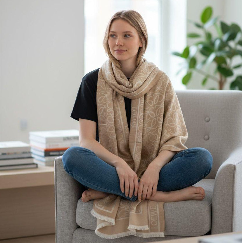 AMAZING SEMI-WOOLLEN STOLE😍*