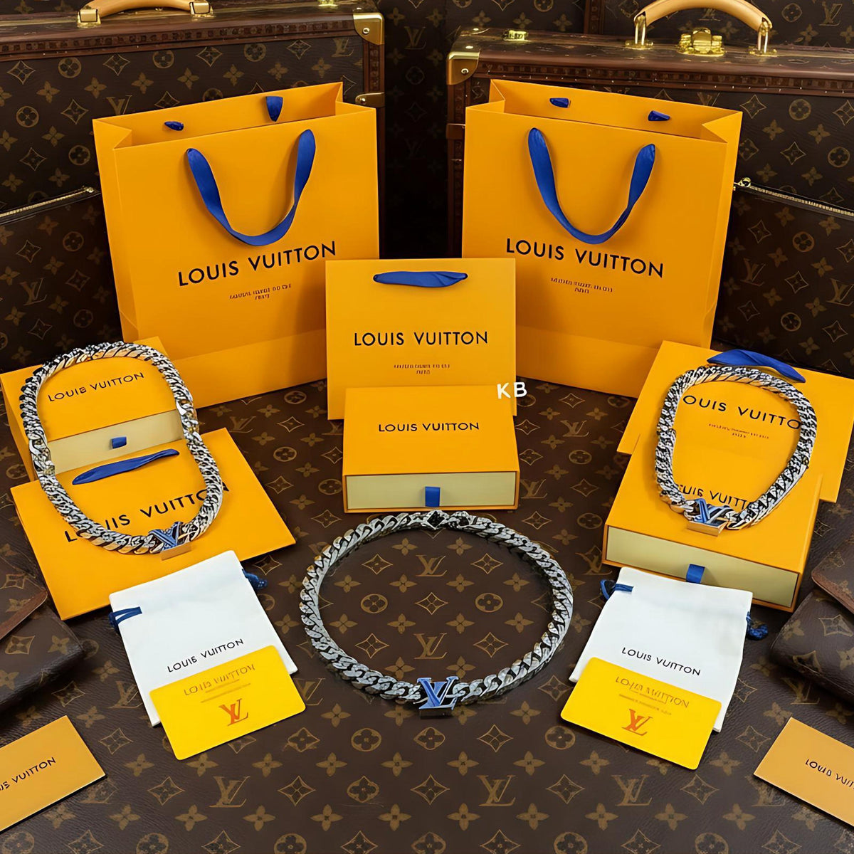 AMAZING VUITTON “LV CHAIN NECKLACE”😍*