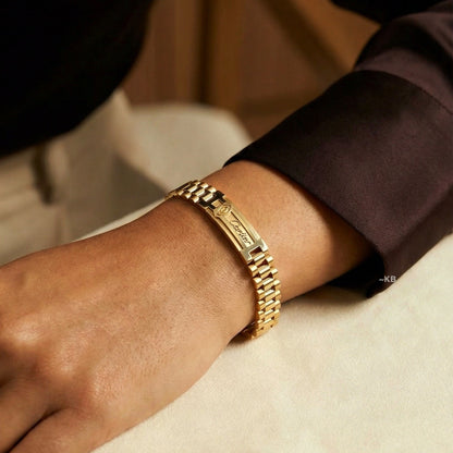 AMAZING INITIAL LINK BRACELET😍*