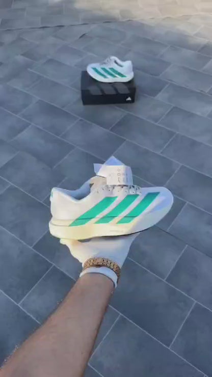 AMAZING ADIZERO PRO 4 WHITE SHOES