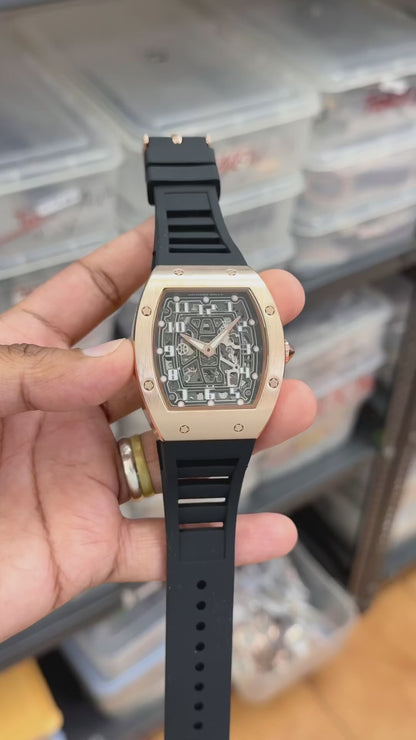 AMAZING MILLE SKELETON MEN'S WATCH