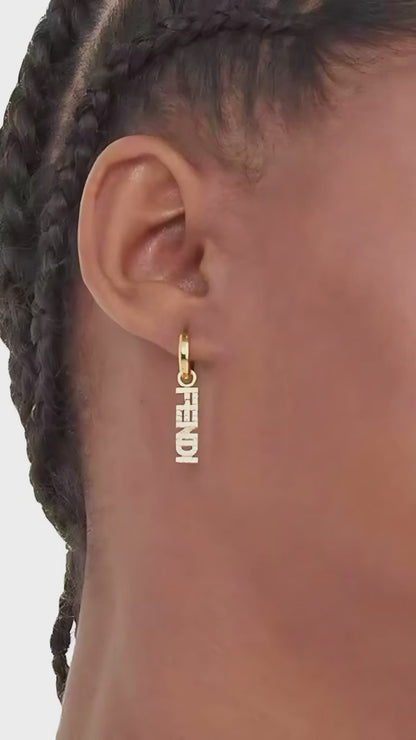 AMAZING FENDI SINAGTURE EARRING😍*