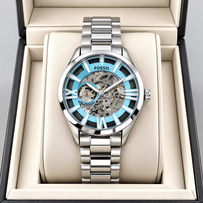 AMAZING OPEN BACK
METAL MEN'S WATCH