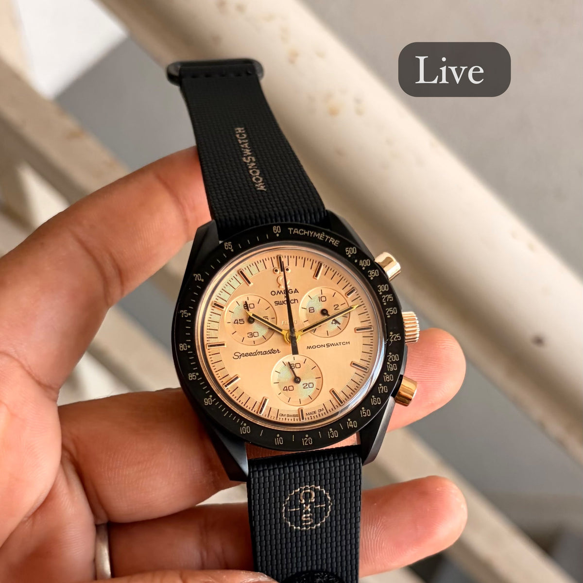 AMAZING _OMEGA X SWATCH 
MOON 🌒 SWATCH