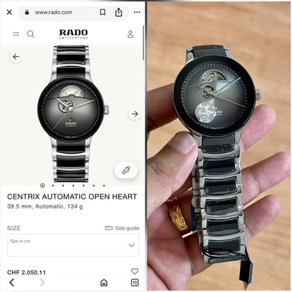 AMAZING CENTRIX AUTOMATIC DIAMONDS – OPEN HEART