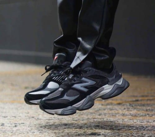 AMAZING BALANCE 9060 BLACK CASTLEROCK GREY SHOES