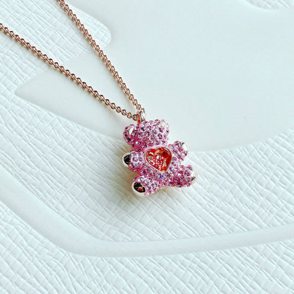 AMAZING TEDDY PENDANT, BEAR, PINK