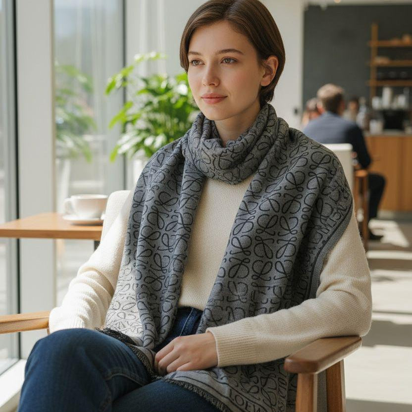 AMAZING SEMI-WOOLLEN STOLE😍*