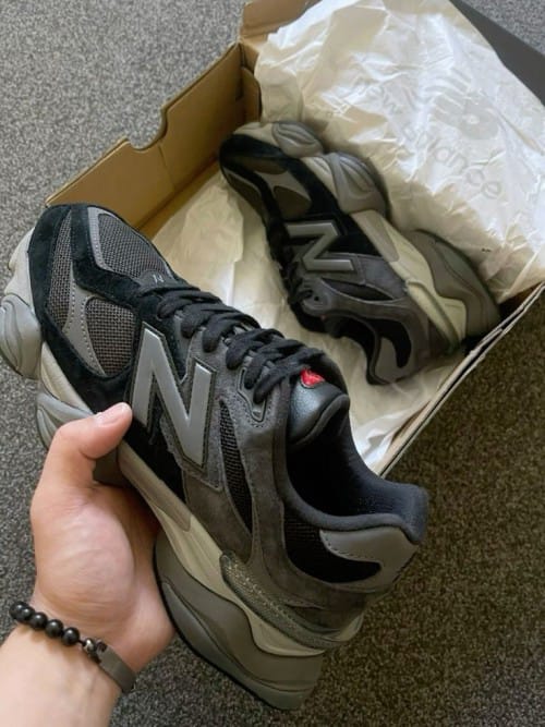 Amazing Balance 9060 Black Castlerock Grey Shoes
