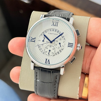 Amazing Cartier Date Chronograoh Watch * 🔥