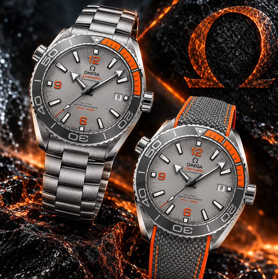 AMAZING SEAMASTER PLANET OCEAN MEN'S WATCH
