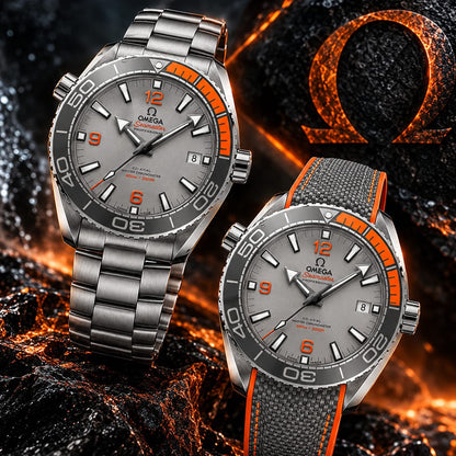 AMAZING SEAMASTER PLANET OCEAN MEN'S WATCH