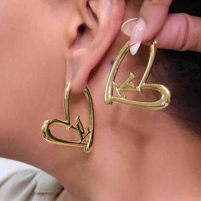 AMAZING VUITTON FALL IN LOVE EARRING