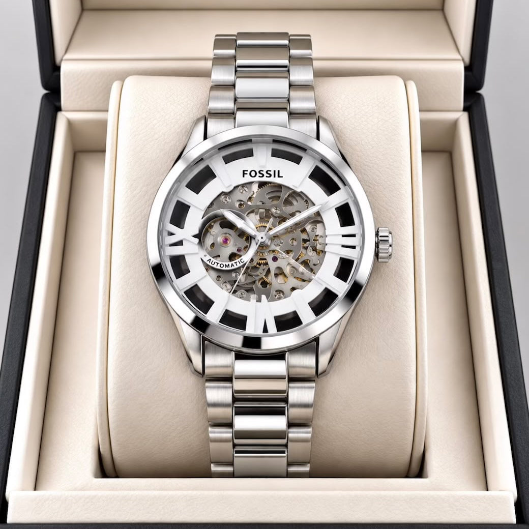 AMAZING OPEN BACK
METAL MEN'S WATCH