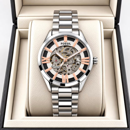 AMAZING OPEN BACK
METAL MEN'S WATCH