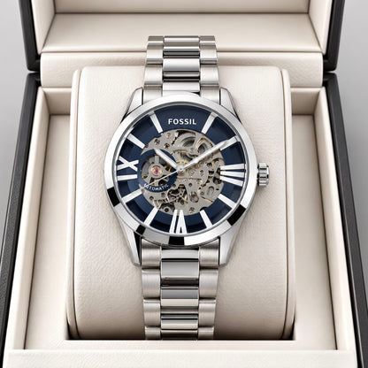 AMAZING OPEN BACK
METAL MEN'S WATCH