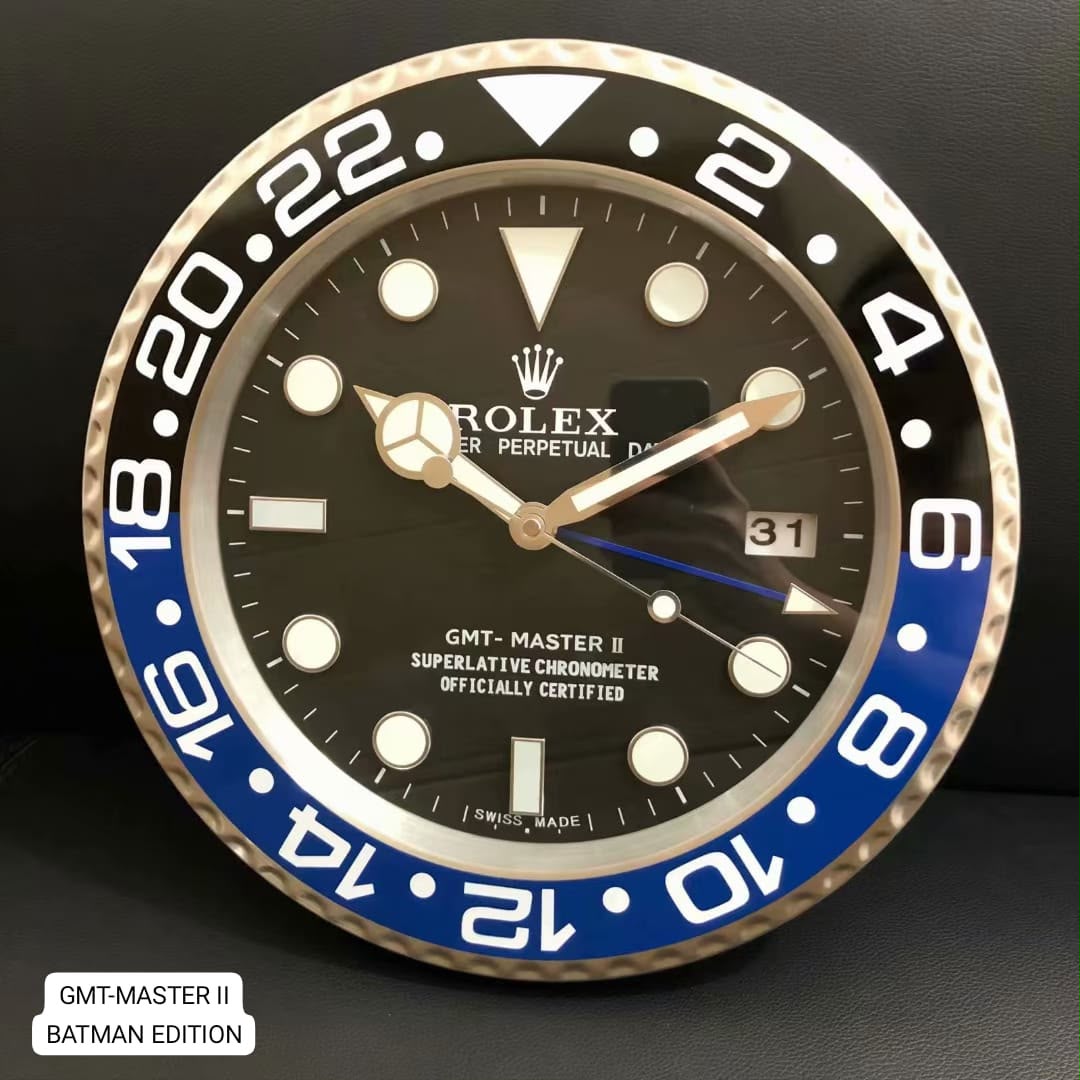 AMAZING GMT WALL CLOCK