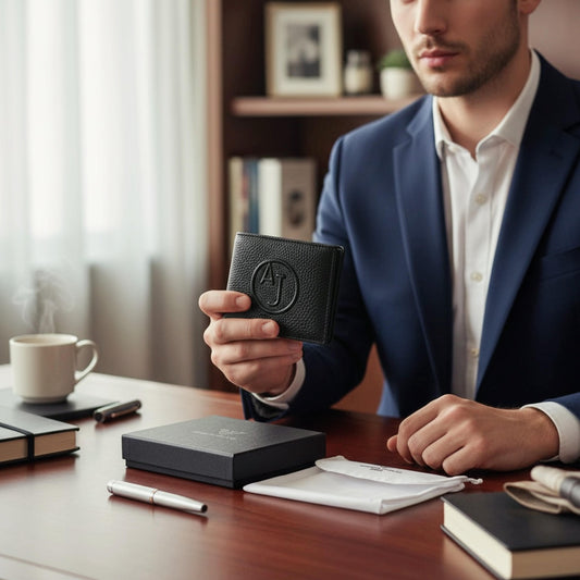 AMAZING ARMANI INITIAL WALLET😍