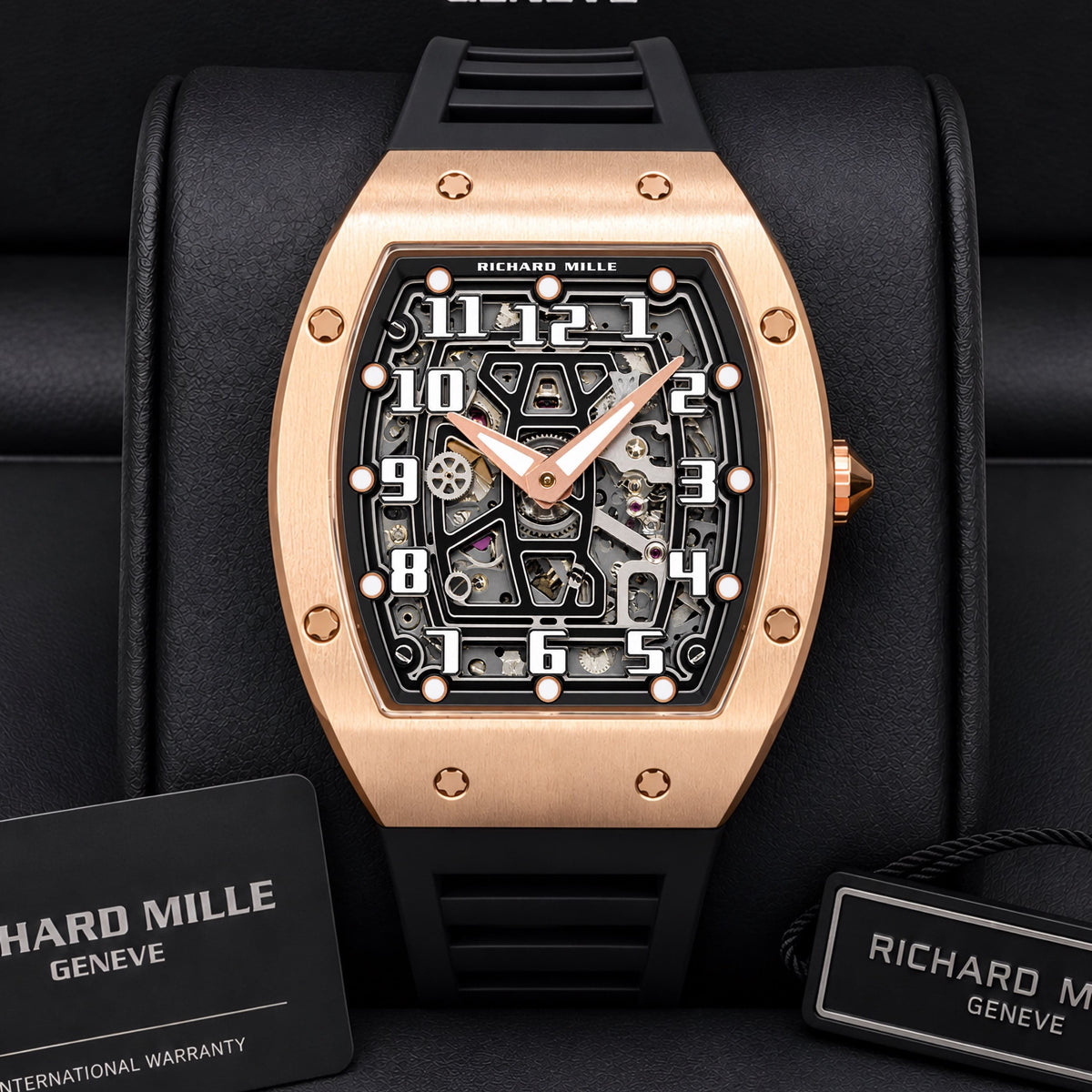 AMAZING MILLE SKELETON MEN'S WATCH