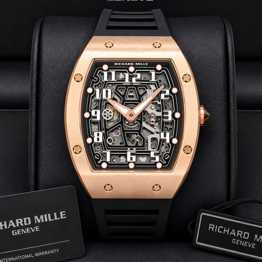 AMAZING MILLE SKELETON MEN'S WATCH