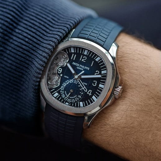 AMAZING AQUANAUT TRAVEL TIME #5650G-001 WATCH