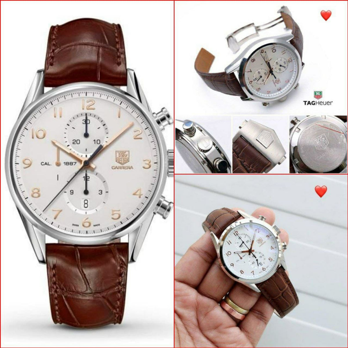 AMAZING CALIBRE CARRERA 1887 MEN’S WATCH