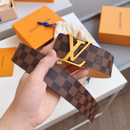 AMAZING VUITTON BROWN GRID BELT*