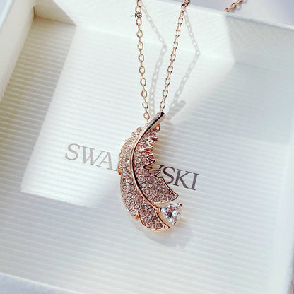 AMAZING IDYLLIA FEATHER PENDANT😍