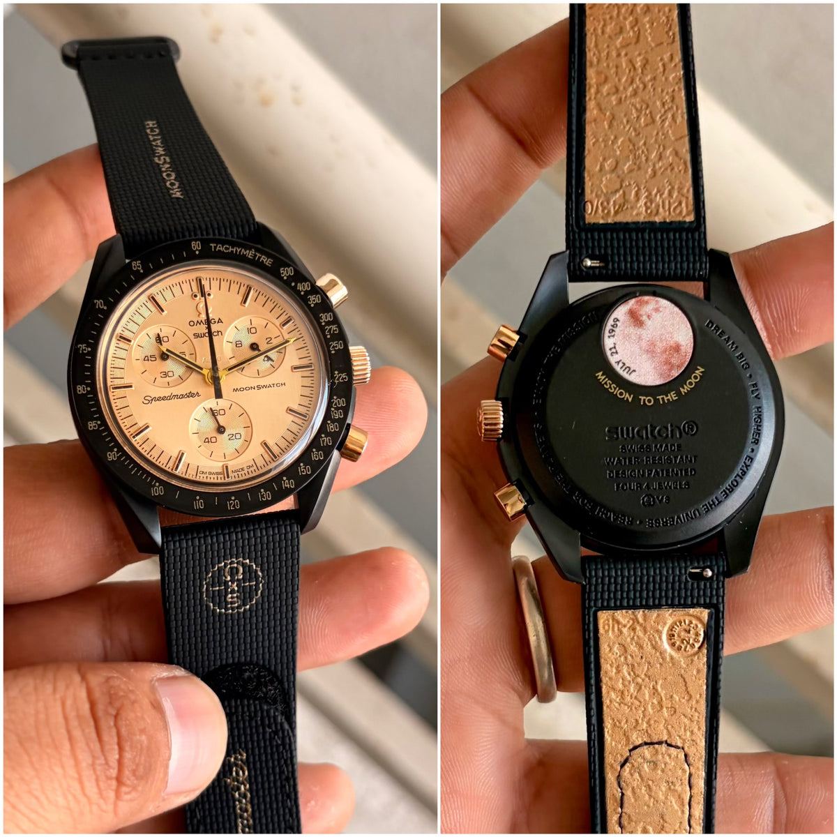 AMAZING _OMEGA X SWATCH 
MOON 🌒 SWATCH