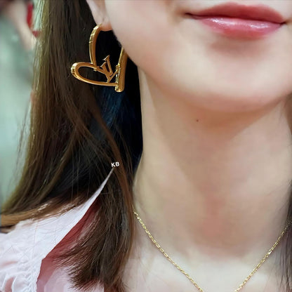 AMAZING VUITTON FALL IN LOVE EARRING