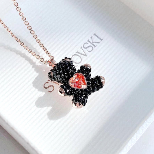 AMAZING TEDDY PENDANT, BEAR, BLACK😍*