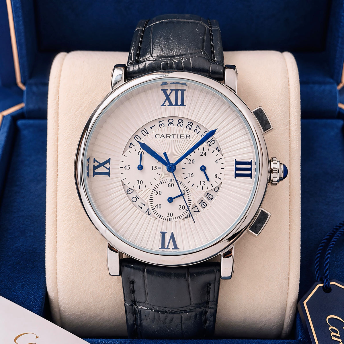 Amazing Cartier Date Chronograoh Watch * 🔥