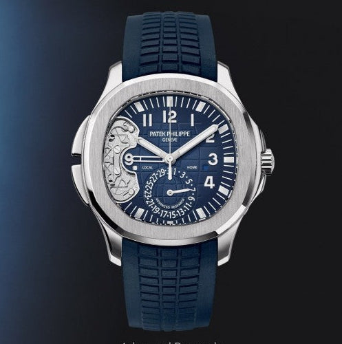 AMAZING AQUANAUT TRAVEL TIME #5650G-001 WATCH