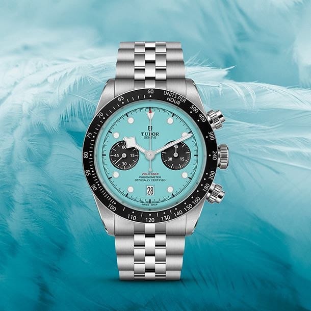 Amazing For Men's Black Bay Chronograph Watch