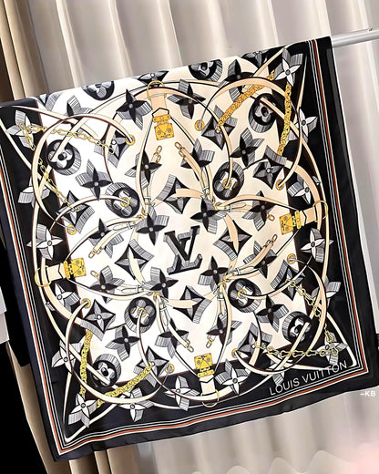 AMAZING VUITTON ULTIMATELY 3D SILK STOLE😍*