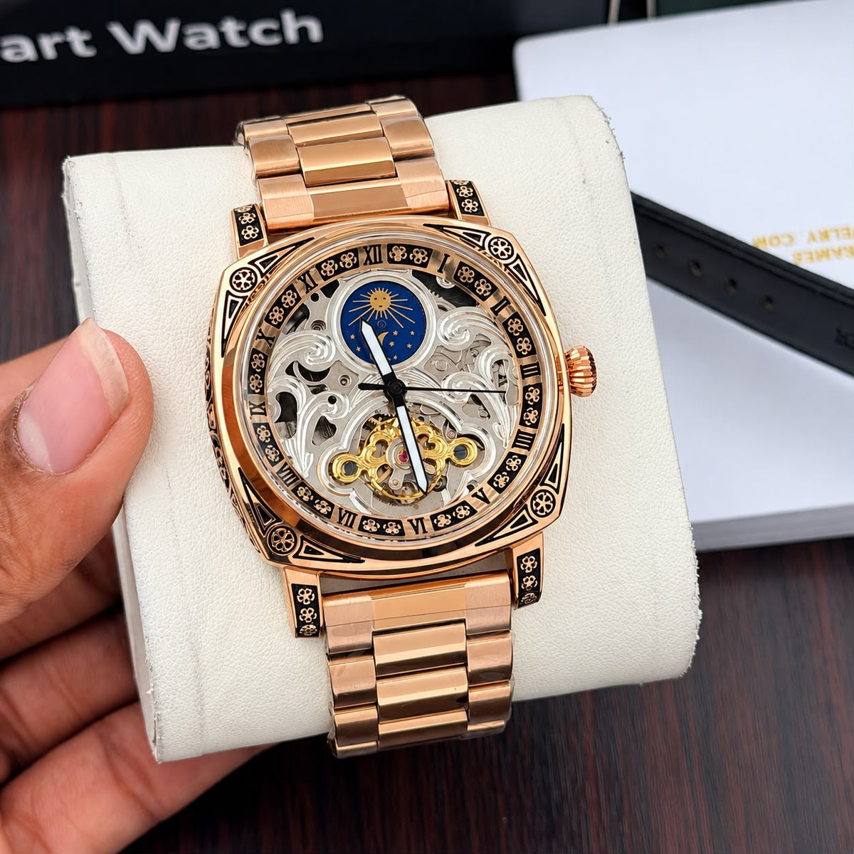 AMAZING PHILPPE DIAL SHAPE ROUND GENDER MENS WATCH