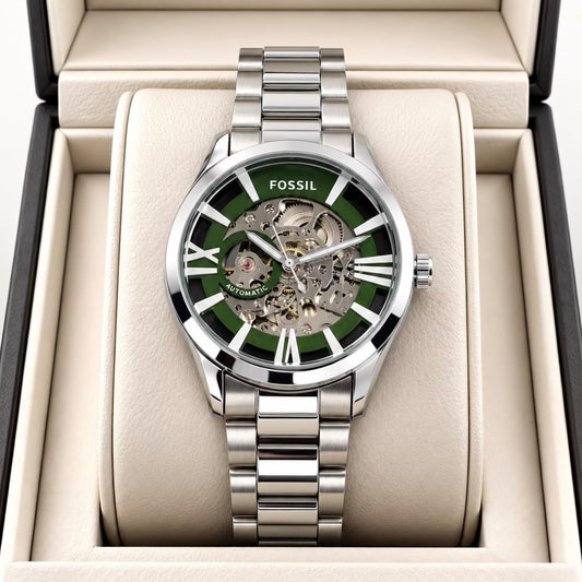 AMAZING OPEN BACK
METAL MEN'S WATCH