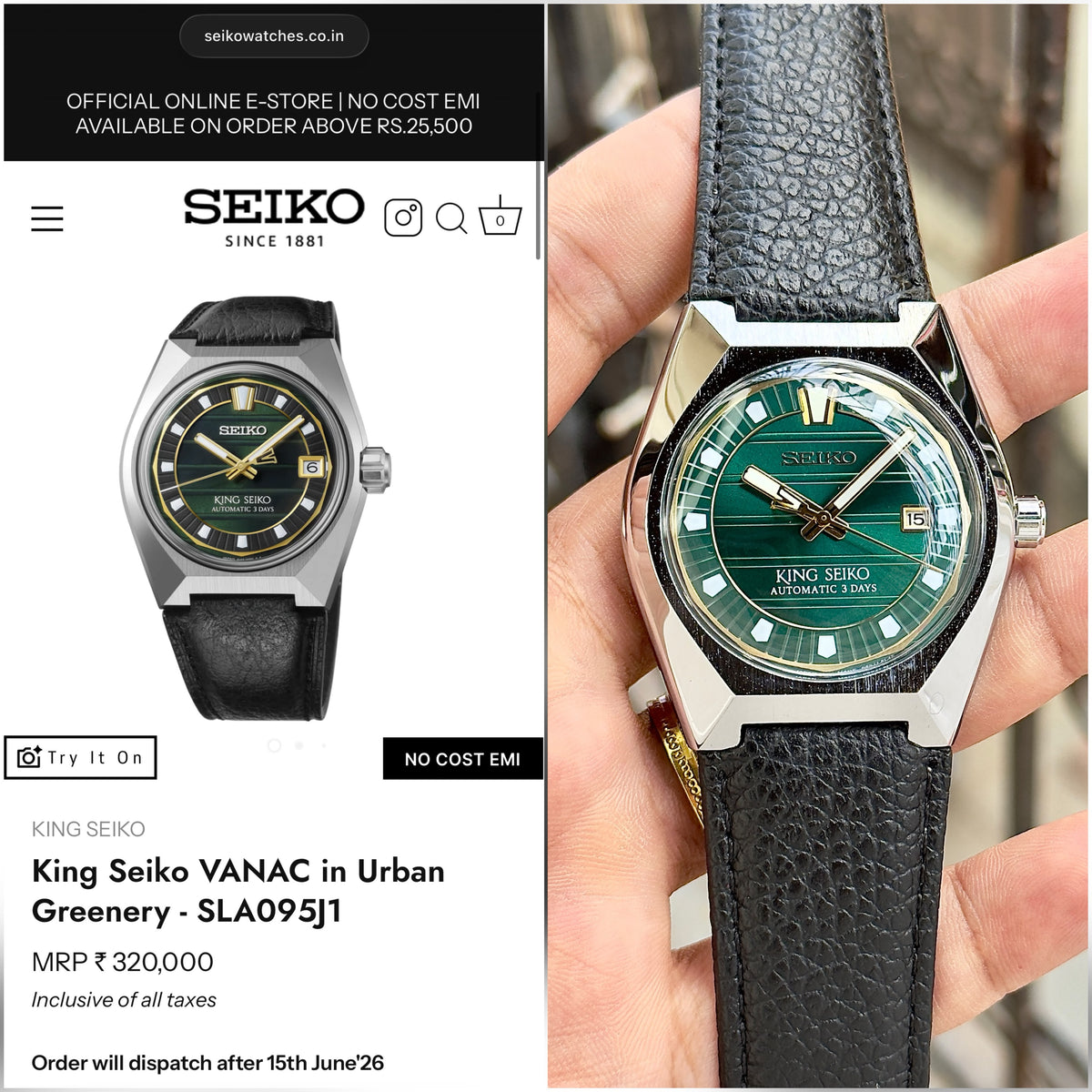AMAZING URBAN GREENERY WATCH