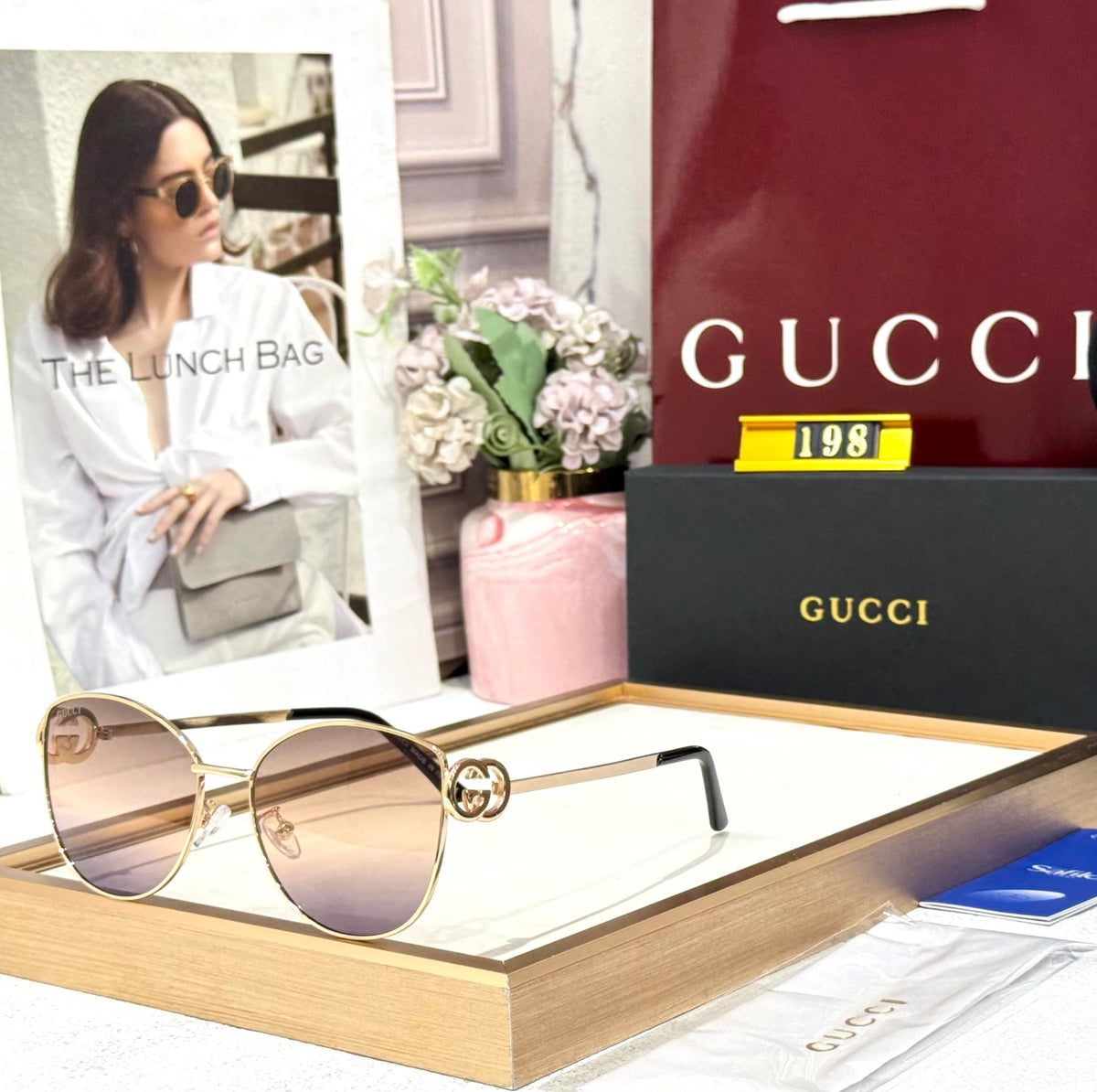 AMAZING GUCCI WOMENS SUNGLASSES