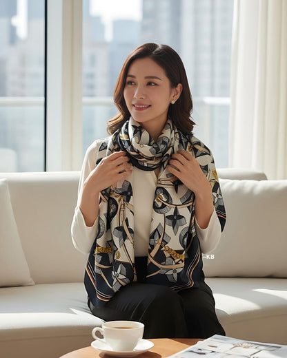 AMAZING VUITTON ULTIMATELY 3D SILK STOLE😍*