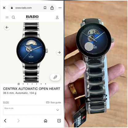 AMAZING CENTRIX AUTOMATIC DIAMONDS – OPEN HEART