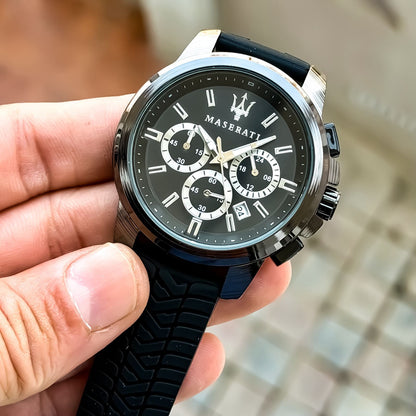 AMAZING MASERATI SUCCESSO CHRONOGRAPH WATCH