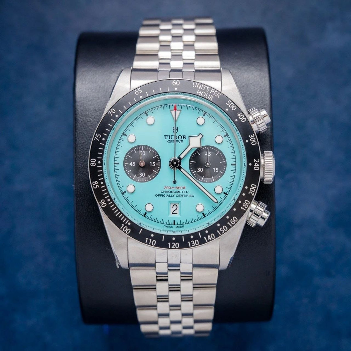 Amazing For Men's Black Bay Chronograph Watch